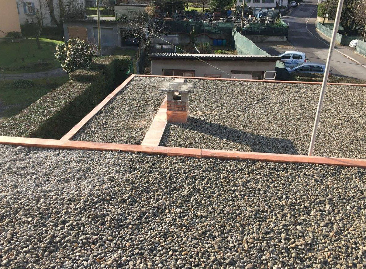 Giunti di dilatazione per tetti piani